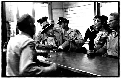 arrested for loitering in 1958